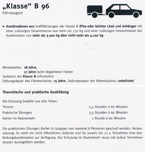 Klasse B96